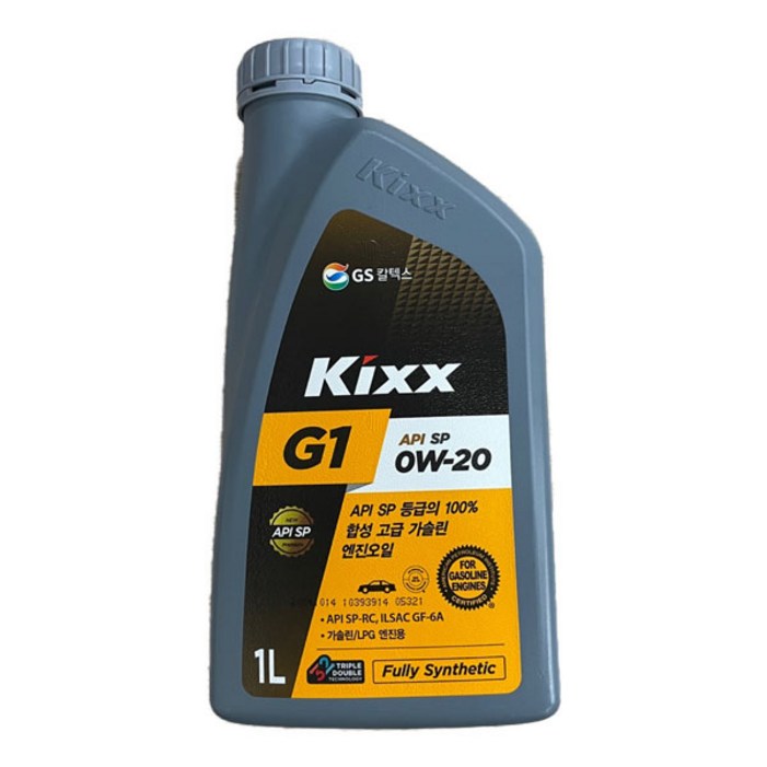 KIXX G1 0W20 SP 1L 가솔린 엔진오일, 1L, 0w20, 1개