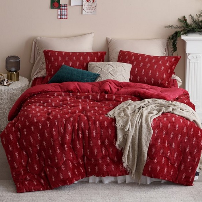 디어윈터 자가발열 그래핀 고밀도 극세사 꿀잠 이불세트SK 3컬러