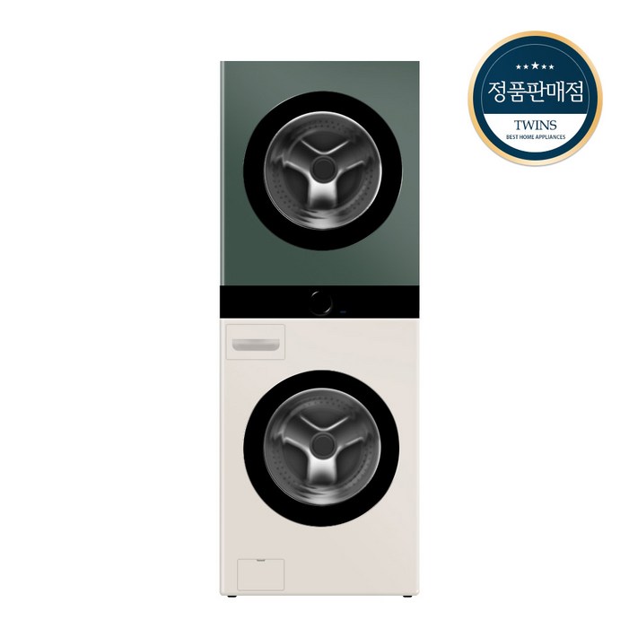 LG전자 트롬 오브제컬렉션 워시타워 W20EGAN 세탁기 23kg  건조기 20kg 방문설치
