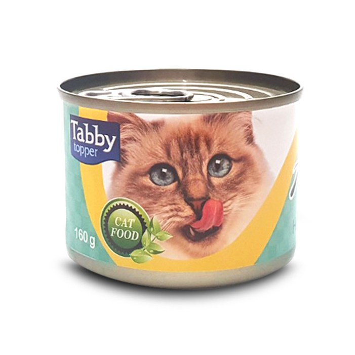 테비토퍼 아리 고양이 간식캔, 타우린, 160g, 24개