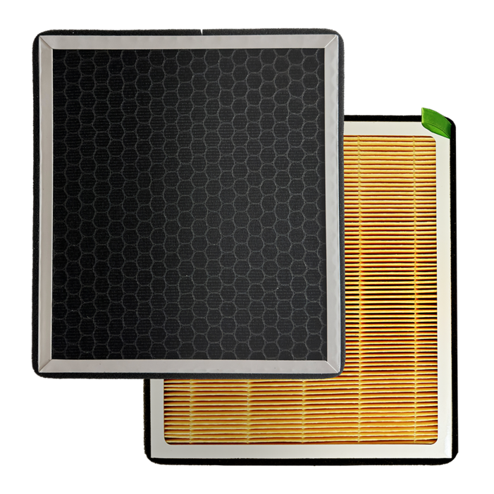 퓨어에어 아이오닉6 헤파 활성탄 듀얼 에어컨필터호환