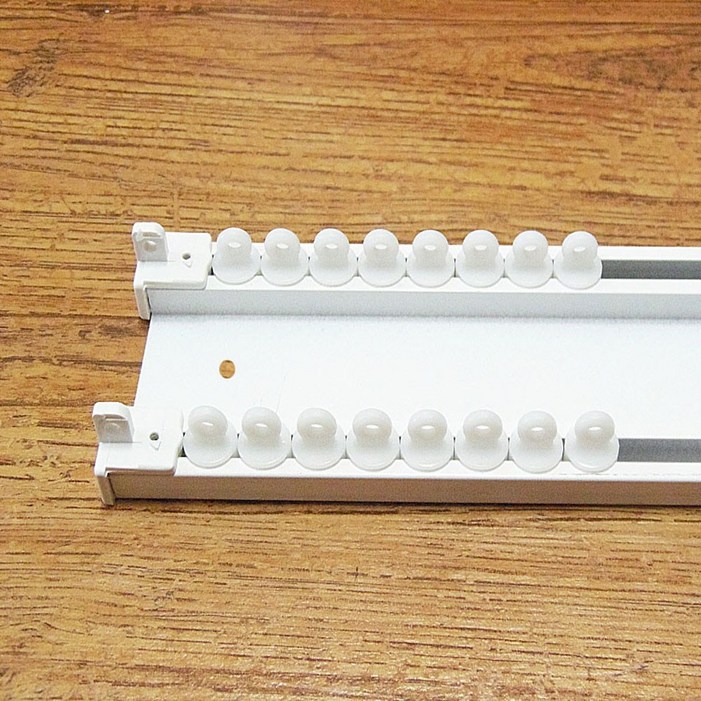 창앤 드림아트 저소음 길이조절식 이중 커튼레일