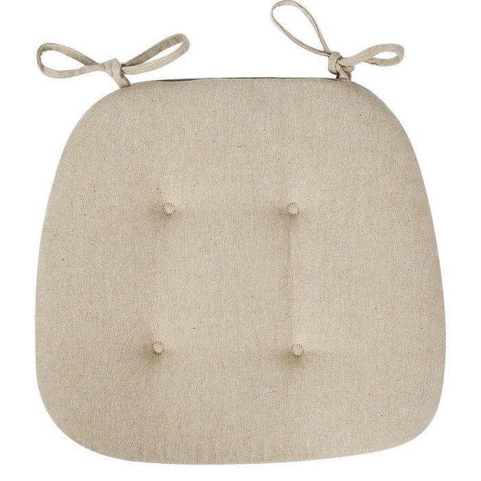 가려거든 여름 린넨 식탁의자 쿠션 학생용