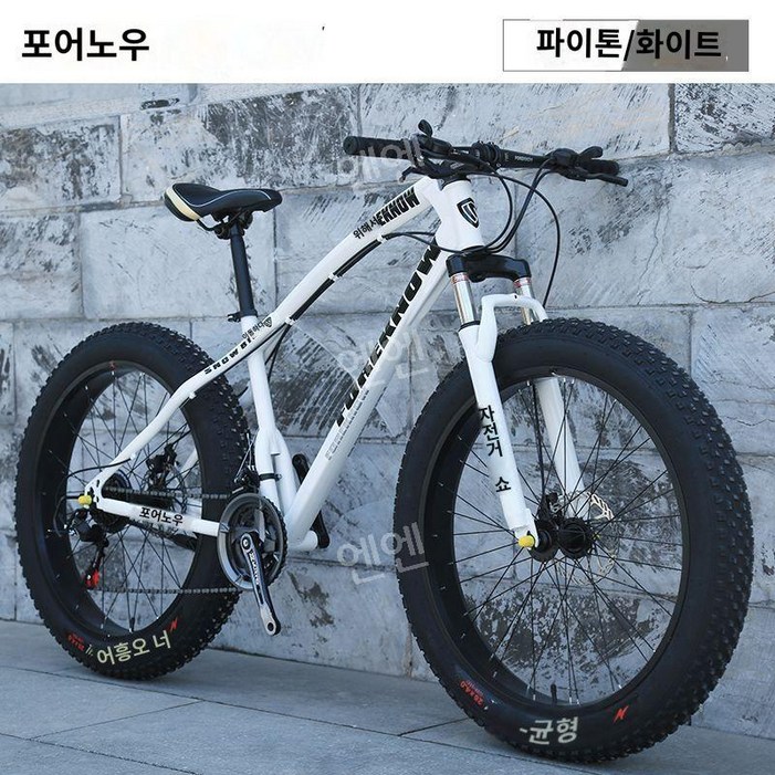 산악 MTB 자전거 광폭타이어 팻바이크 30단 자출용 자전거 공구포함 산악 MTB 자전거 광폭타이어 팻바이크 30단 자출용 자전거 공구포함