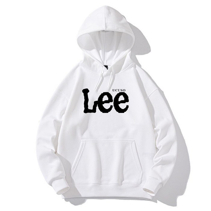 LEE ucuso 루즈핏 남녀 공용 후드티 맨투맨 LEE ucuso 루즈핏 남녀 공용 후드티 맨투맨