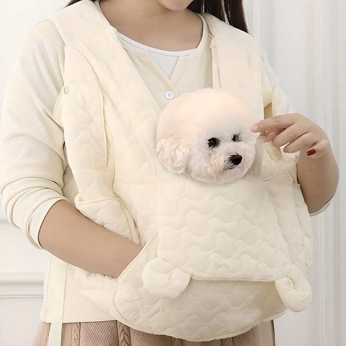 텔리 반려동물 앞가방 슬링백