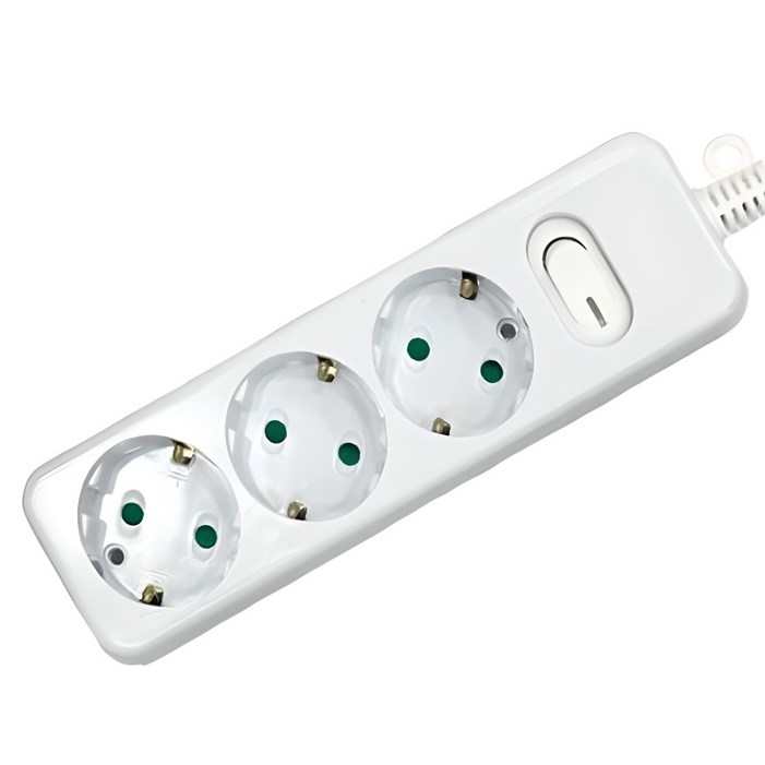 다조아 안전 스위치 멀티탭 3구