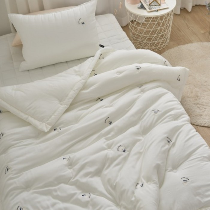 레오나 비숑 모달 간절기 차렵이불 슈퍼싱글