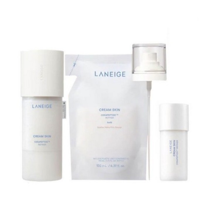 라네즈 크림스킨 170ml+리필 130ml+미스트 펌프+휴대용50ml증정