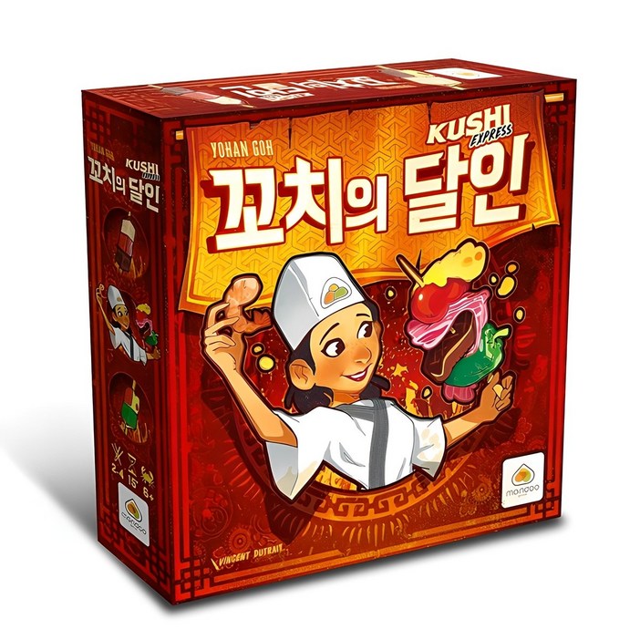 만두게임즈 꼬치의달인 보드게임, 혼합색상, 1개 만두게임즈 꼬치의달인 보드게임, 혼합색상, 1개