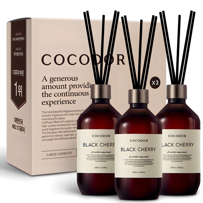 코코도르 프리미엄 디퓨저  섬유스틱 7p