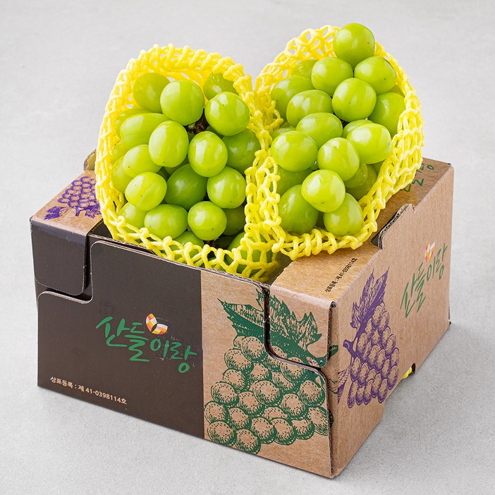 산들이랑 비파괴당도선별 샤인머스캣, 1kg12수, 1개
