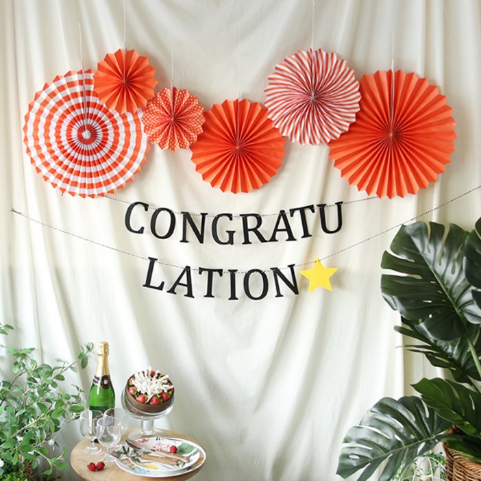 파티해 축하 심플 파티 장식세트