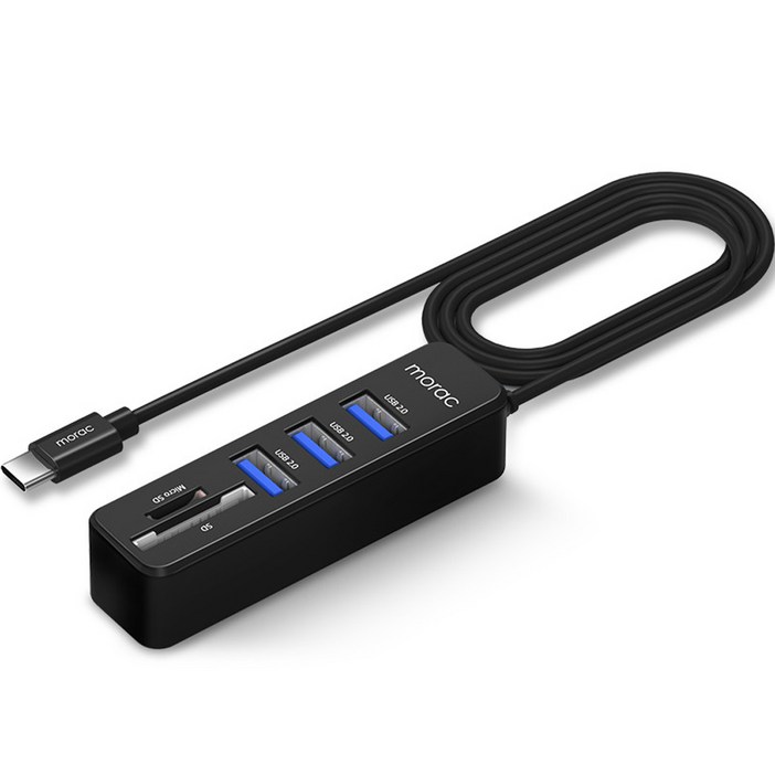 모락 프로토 알파 5포트 USB C타입 멀티 허브 MR-HUB5C