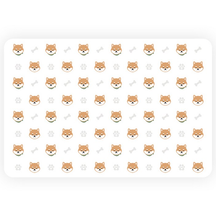 펫코노미 강아지 빨아쓰는 시바견 배변매트