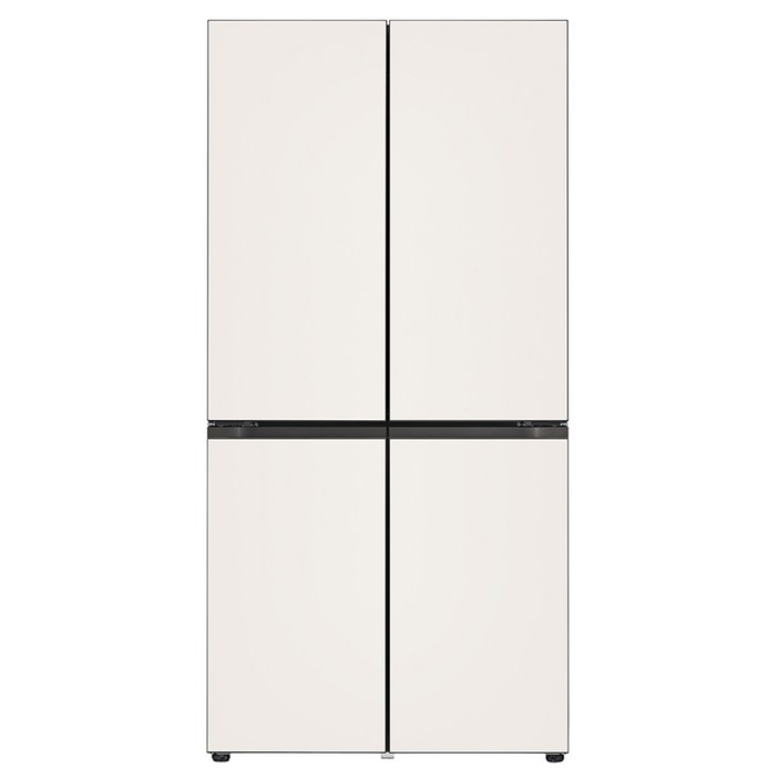 LG전자 색상선택형 디오스 오브제컬렉션 STEM 베이직 Fit Max 상냉장 하냉동 601L 4도어 냉장고 방문설치