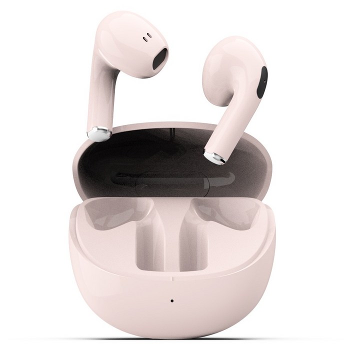 케미 페블 무선 블루투스 이어폰, HIBTT3, 러블리핑크