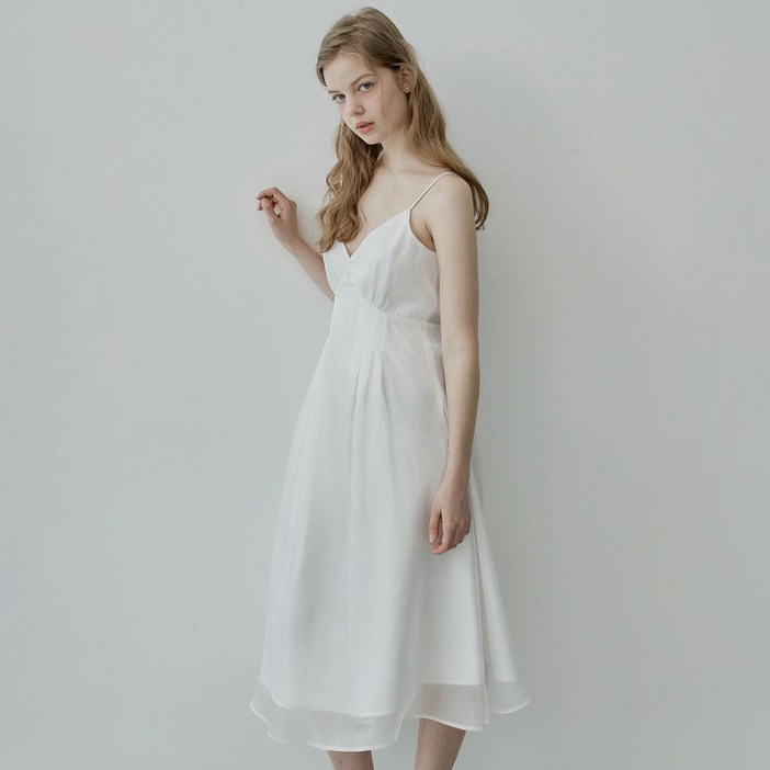 하이버넷 오간자 서스팬더 드레스