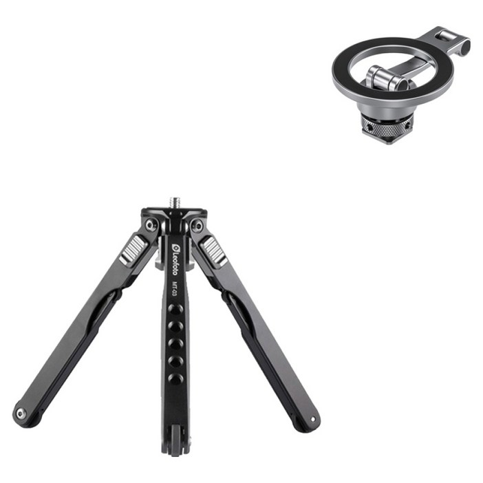 레오포토 맥세이프 콜드슈 스마트폰 홀더 + 미니삼각대 세트