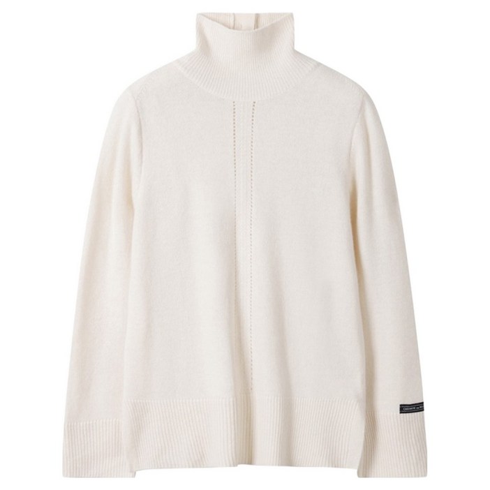 씨씨콜렉트 여성용 버튼업 투웨이 니트풀오버