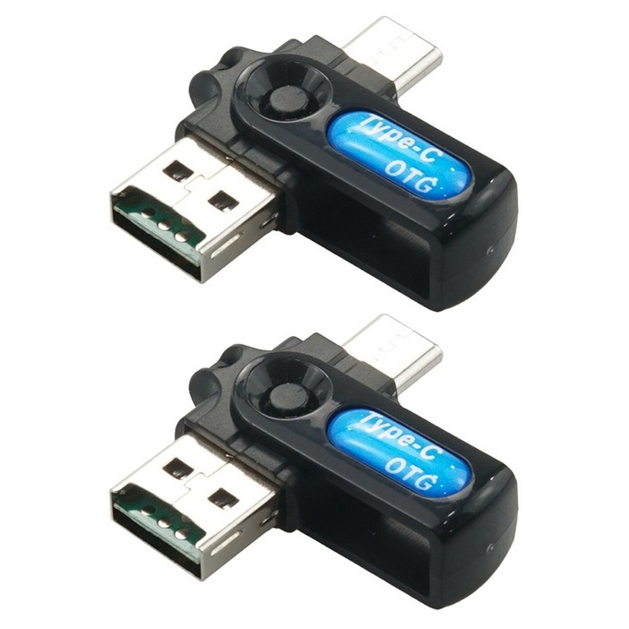 컴스 Type C USB Micro SD전용 카드리더기