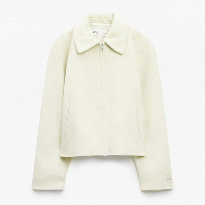 미쏘 여성용 핸드메이드 집업 자켓