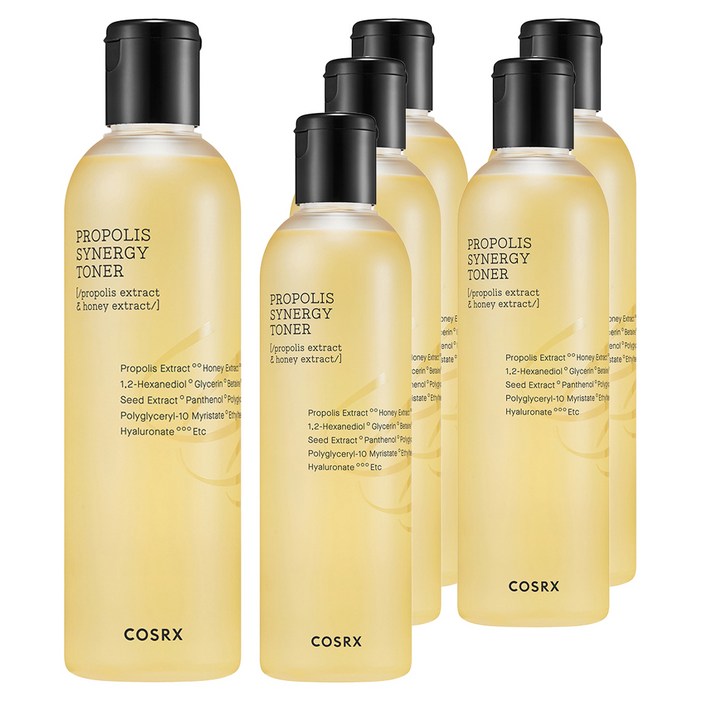 코스알엑스 풀핏 프로폴리스 시너지 토너, 280ml, 6개