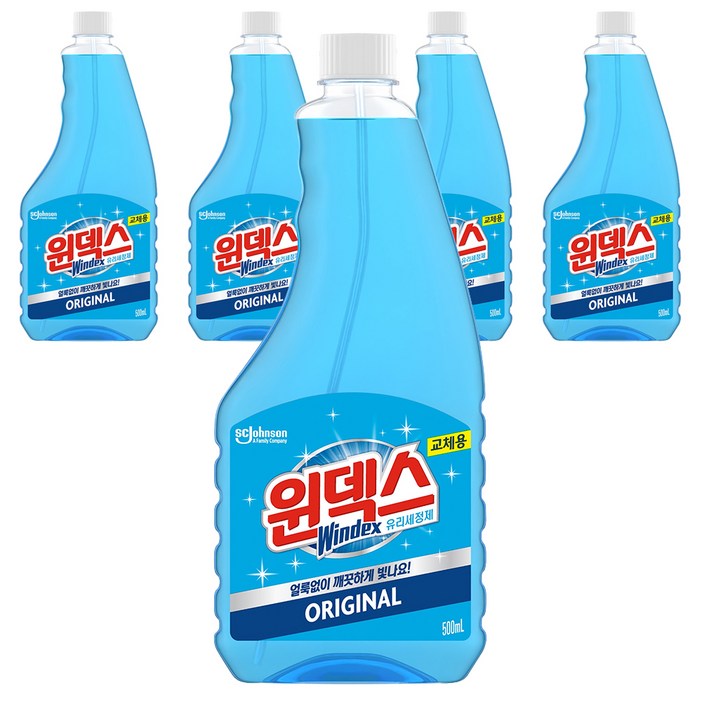 윈덱스 스프레이 유리세정제 리필