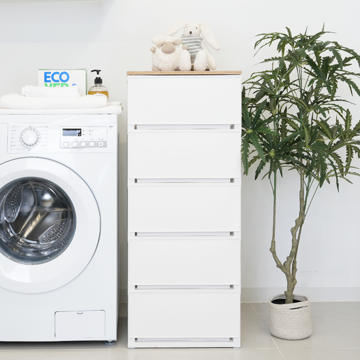 코멧 국내생산 우드상판 모던 서랍장