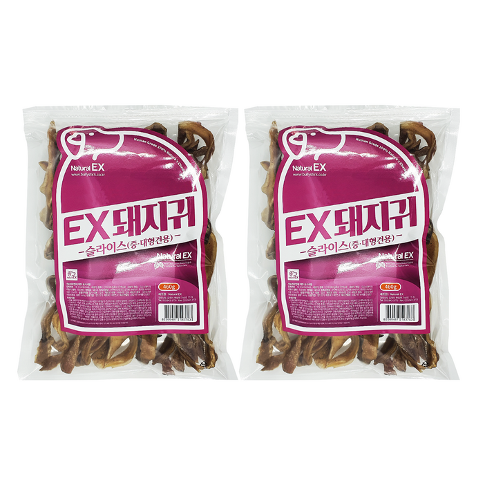 네츄럴이엑스 대용량 강아지 간식 슬라이스 460g 네츄럴이엑스 대용량 강아지 간식 슬라이스 460g