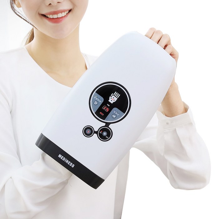 메디니스 휴먼터치 핸드케어 마사지기 MVP-7790, MVP-7790, 화이트