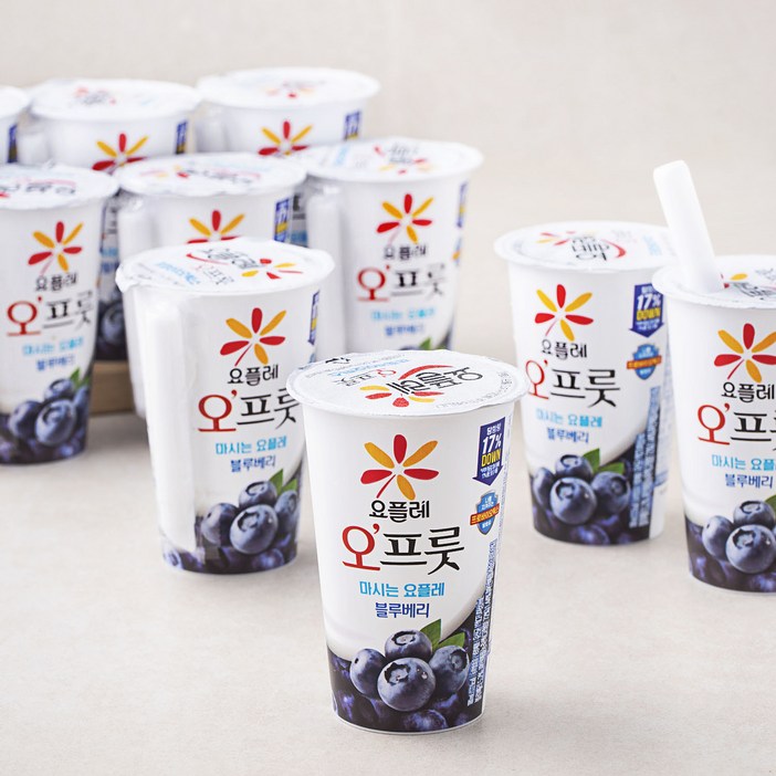 요플레 오프룻 블루베리