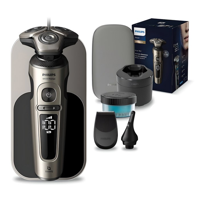 필립스 SkinIQ 9000 프레스티지 전기면도기