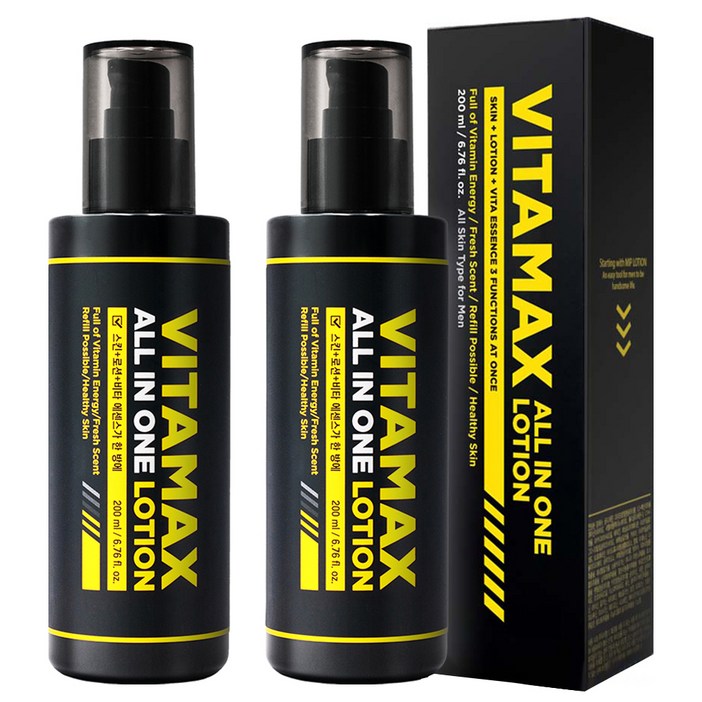 미프 남성 비타맥스 올인원 로션, 200ml, 2개