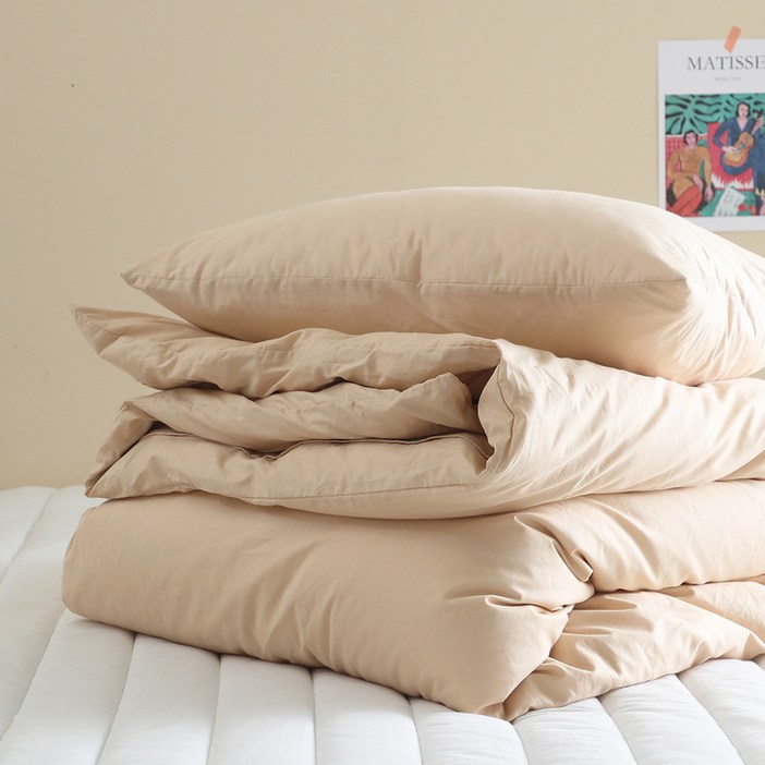 올리비아데코 다우니 2 순면 양면 홑겹 이불커버 O20AEB0