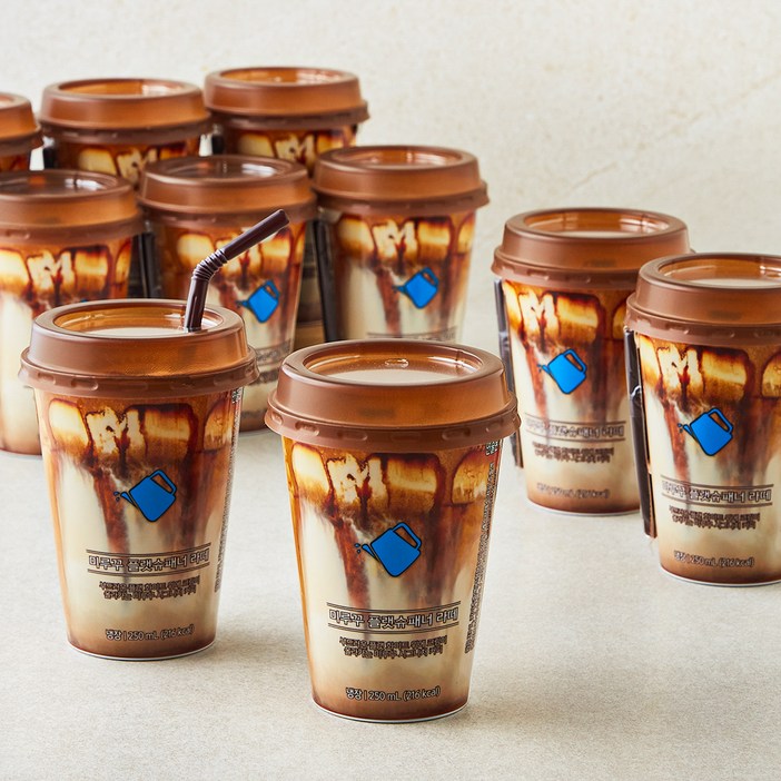 미루꾸 플랫슈패너 라떼, 10개, 250ml 미루꾸 플랫슈패너 라떼, 10개, 250ml