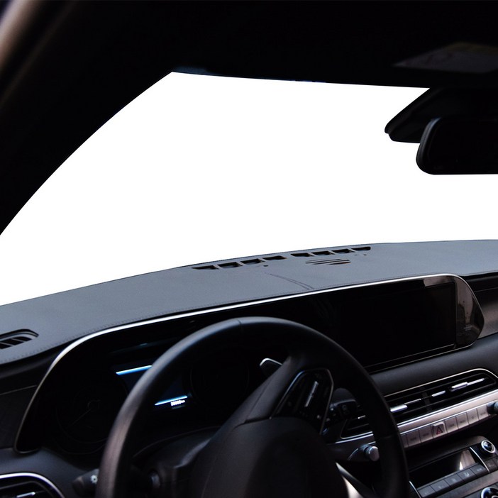 한국코리스 프리미엄 가죽 대쉬보드커버, 블랙상판, 랜덤발송하판, 기아 셀토스 2019년형HUD유, 기아