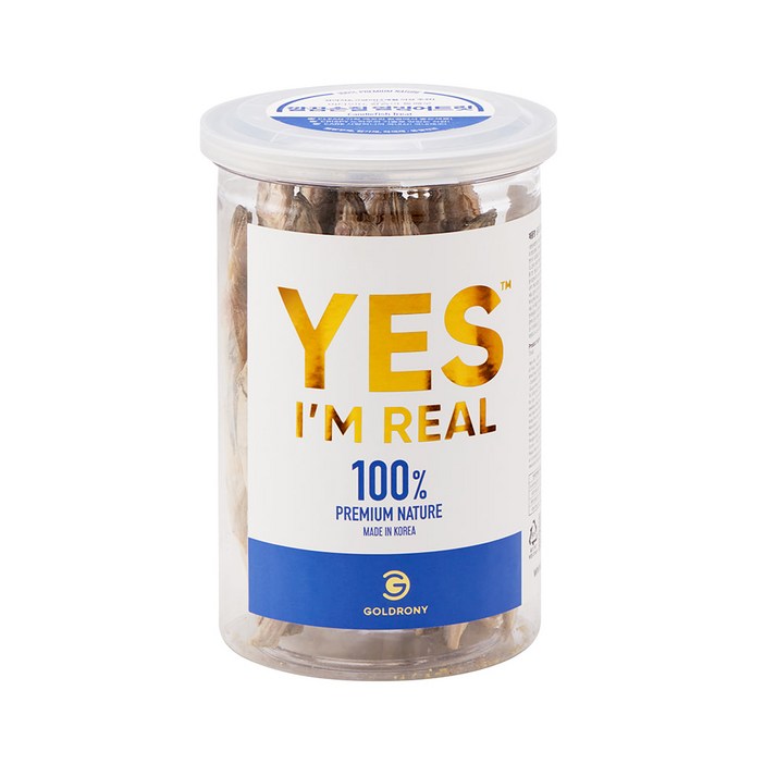 골드로니 반려동물 예스아임 리얼 프리미엄 깔끔손질 열빙어 트릿 60g, 열빙어, 60g, 1개