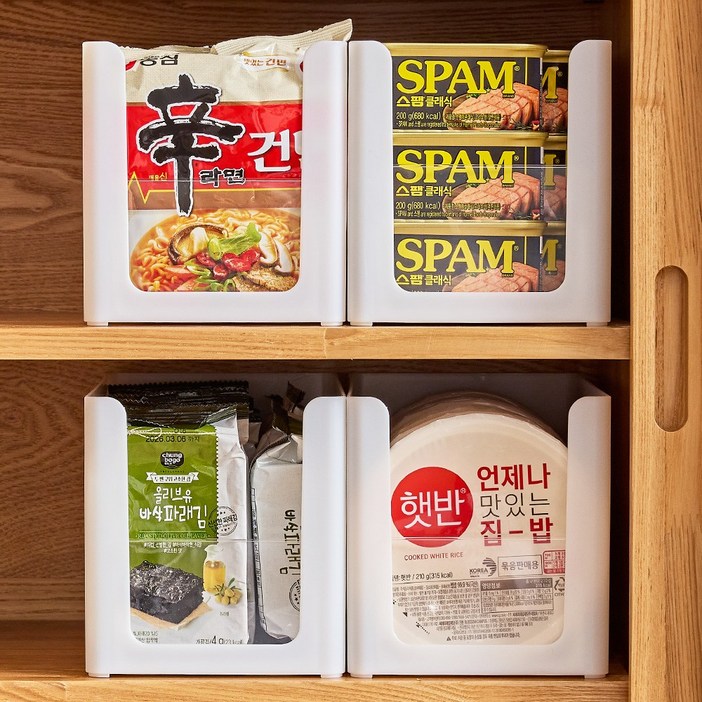 한누네 투명창 국내생산 팬트리 정리함