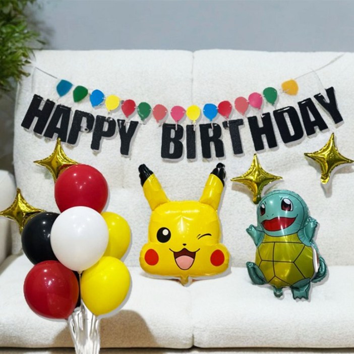 포켓몬 생일파티 풍선세트