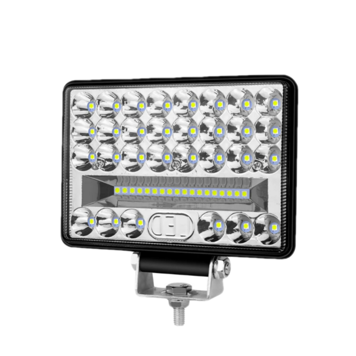 대신스토어 48LED144W고출력 LED조명 써치라이트 방수IP67 화물트럭 낚시등 집어등 지게차 트랙터 포크레인 해루질 차폭등 작업등 다양한용도, DC 1224V전용, 2개
