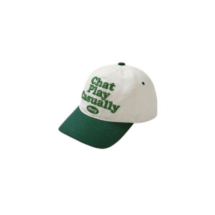 국내매장상품 mmlg 볼캡 mmlg 모자 CPC BALLCAP (IVORY / GREEN) 354775