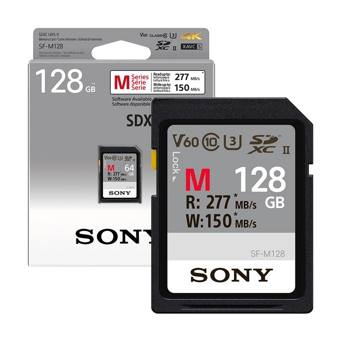 소니코리아정품 SDXC UHS-II U3 V60 SD카드