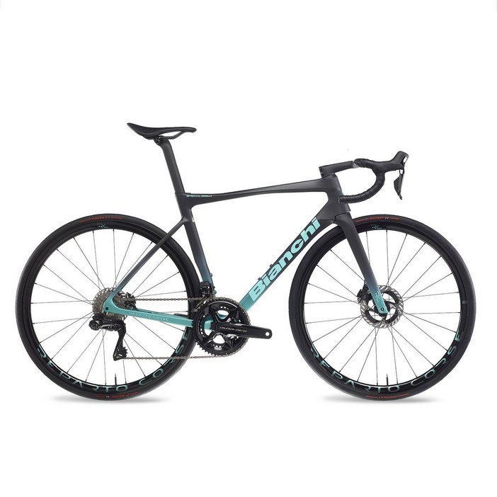 비앙키 스페셜리시마 RC 듀라에이스 DI2 24단 파워미터 RC33 로드 자전거, MR카본비앙키, 1개