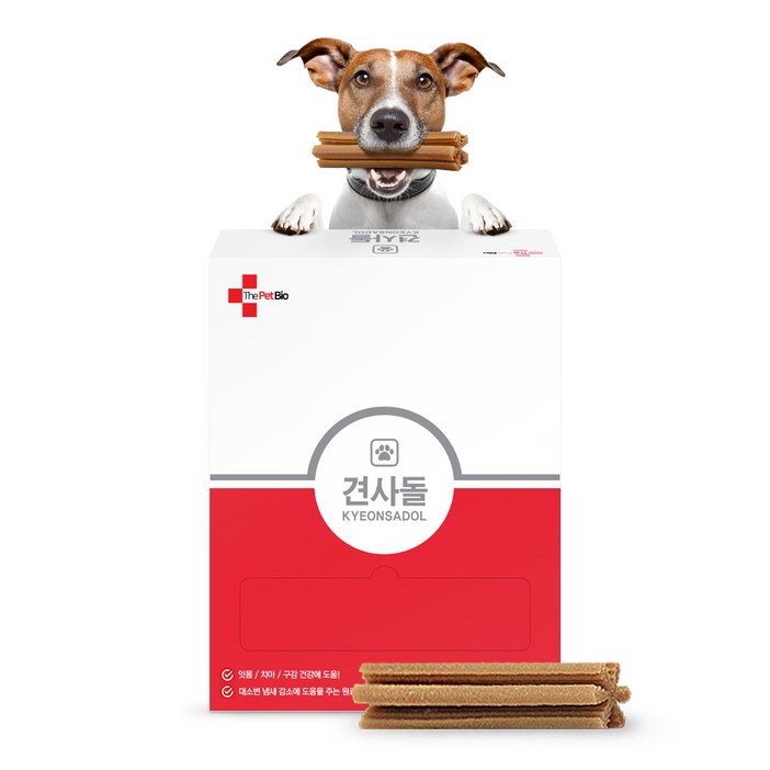 견사돌 닭고기맛 대용량 60개입, 강아지 간식 덴탈껌 720g, 닭고기맛, 720g, 1개