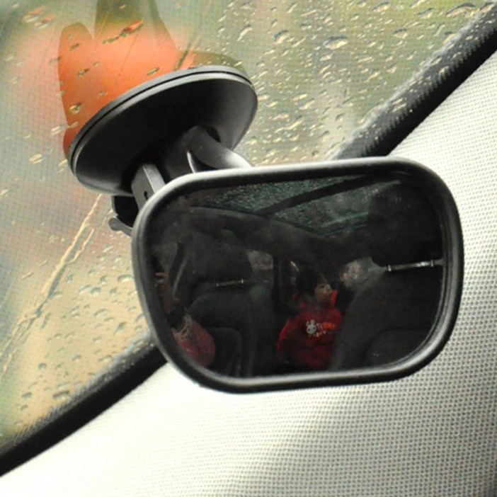 비니몰 차량용 보조거울 뒷좌석 백미러 아기 안전 확인용 2p, 1세트 아기안전거울
