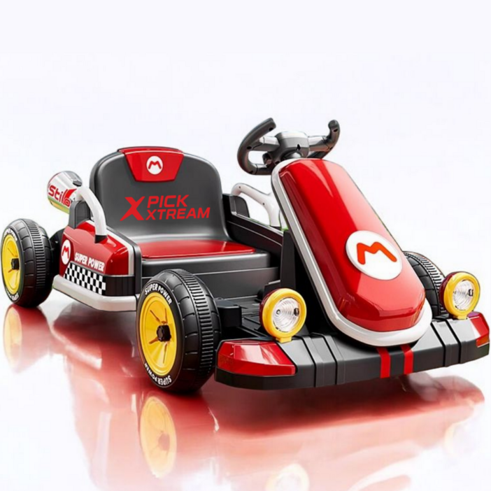 픽스트림PICKXTREAM 리모컨 씽씽 고카트 1인용 전동차 리모콘 소형 카트 전동 루지 드리프트 성인 접이식카트 경주 야외용 공원 레이싱카