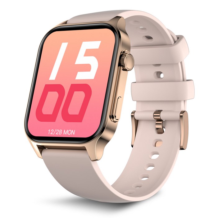 WAPIK 웨어러블 블루투스 통화 스마트워치 X5S 초등학생 어린이 키즈워치 1.91인치, 골드, 4.8cm, GPS + 블루투스