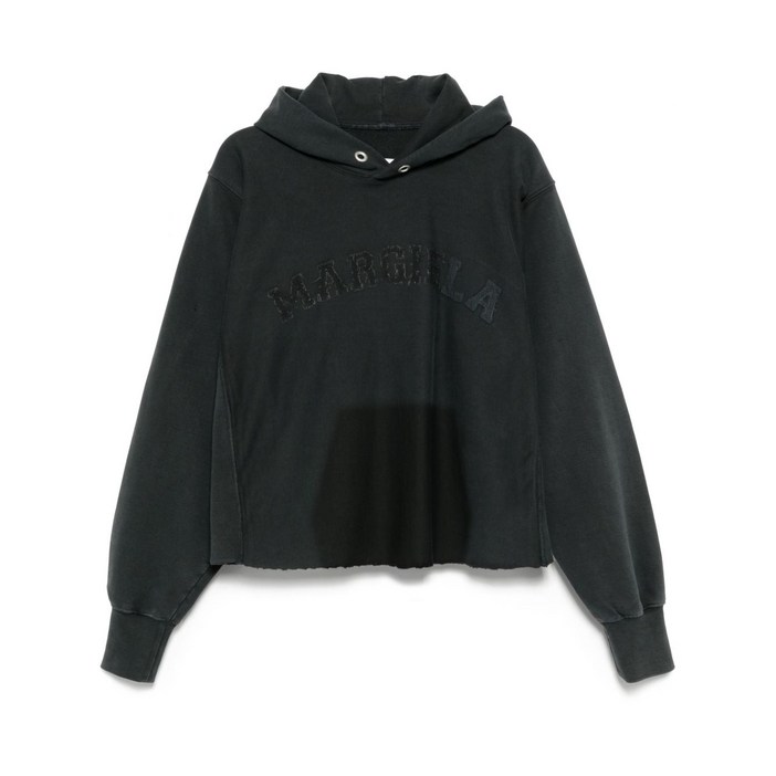 메종 마르지엘라 로고 자수 후디