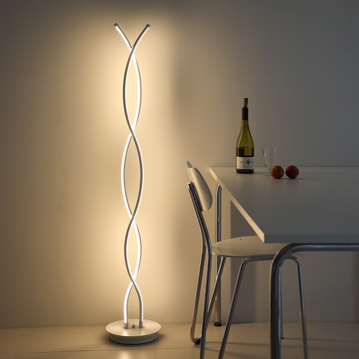 라루즈 국내제작 Mare 마레 9단계 밝기조절 장스텐드 인테리어조명, 단일색상